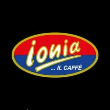 The Ionia logo with the text 'Ionia... IL Cafe' on a black background.